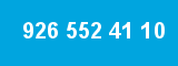 926 552 41 10